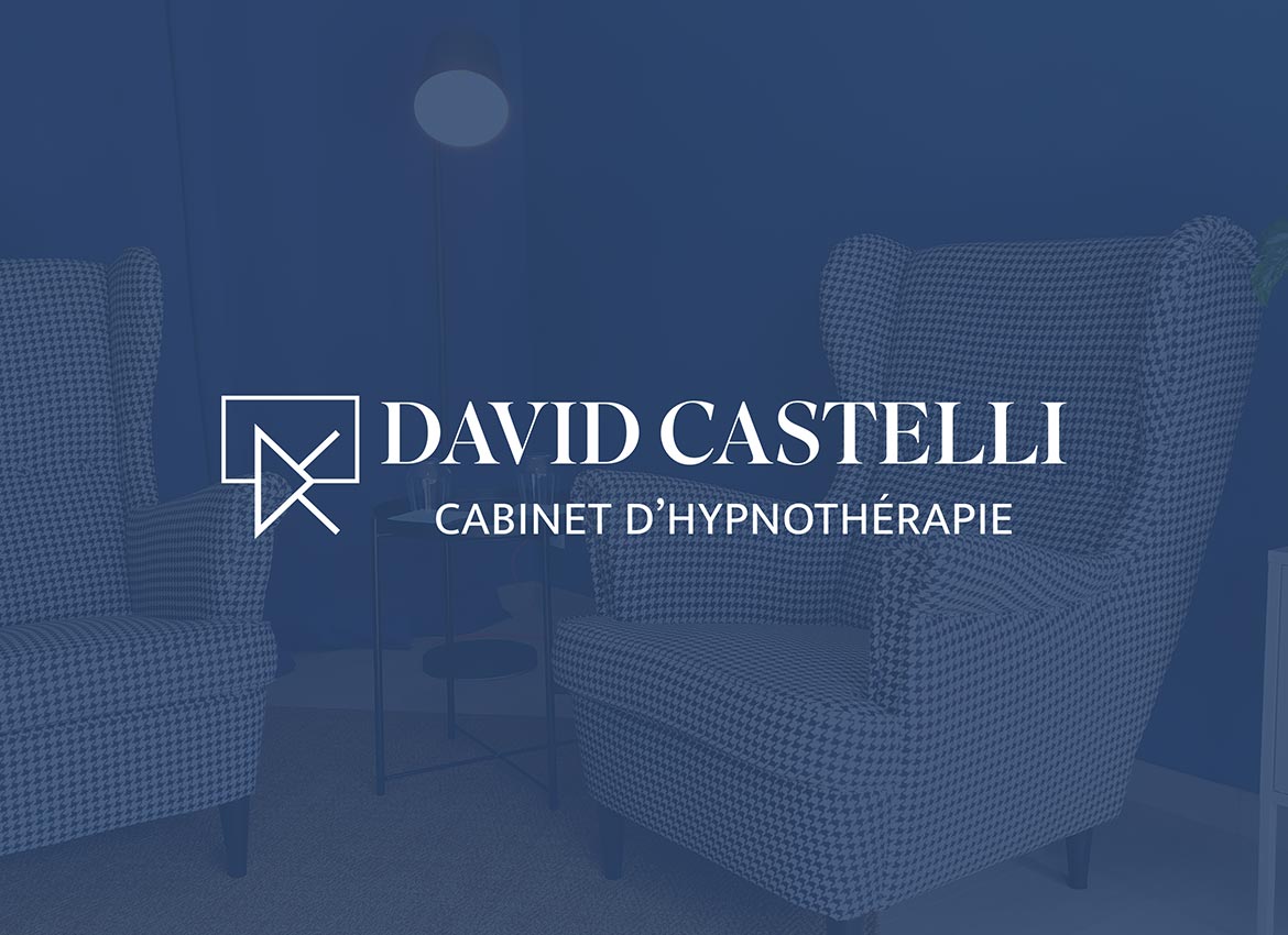 logo réalisé lors d'un atelier logo pour David Castelli