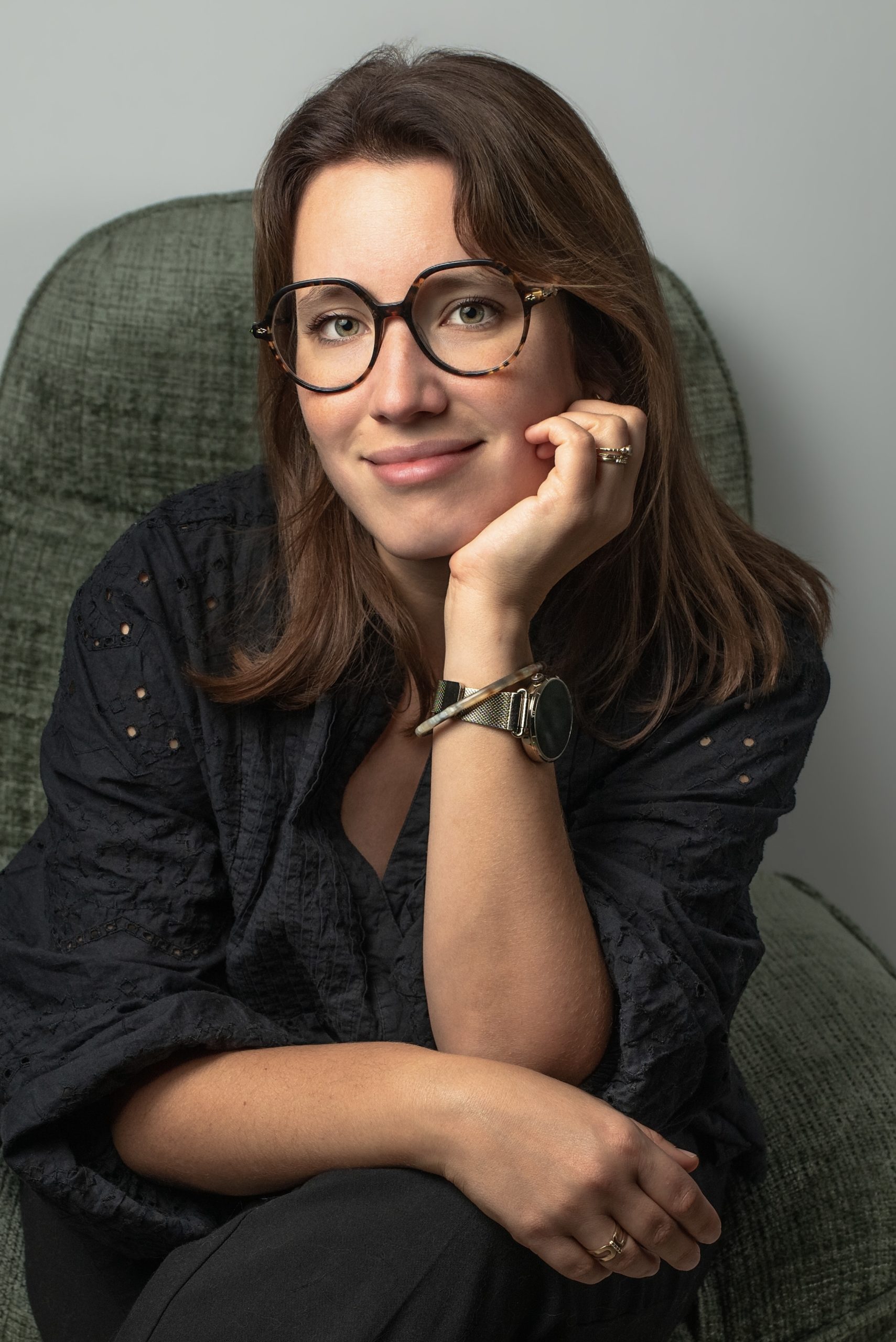 portrait de gwenaelle dhé.